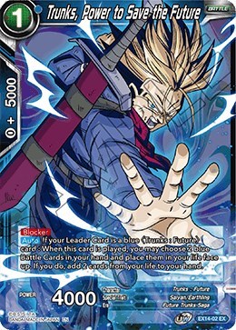 Trunks, Power to Save the Future EX14-02