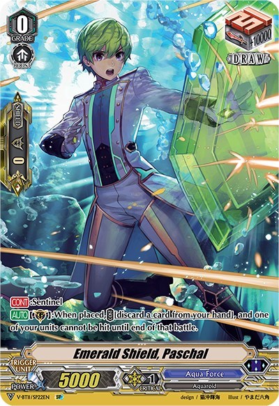 Emerald Shield, Paschal [V Format] V-BT11/SP22EN