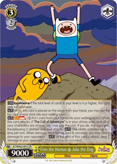 Finn the Human & Jake the Dog AT/WX02-001S SR