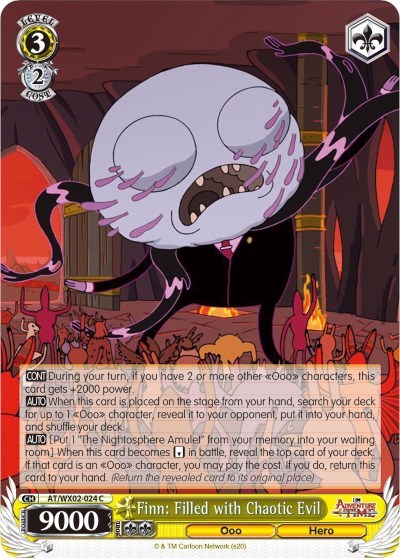 Finn: Filled with Chaotic Evil AT/WX02-024 C