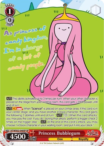 Princess Bubblegum AT/WX02-040SP SP