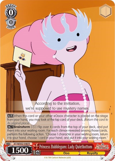 Princess Bubblegum: Lady Quietbottom AT/WX02-046 R