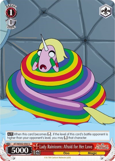 Lady Rainicorn: Afraid for Her Love AT/WX02-056 U