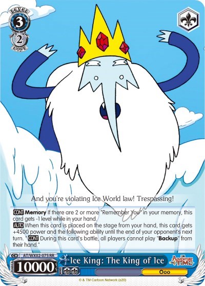 Ice King: The King of Ice AT/WX02-075 RR