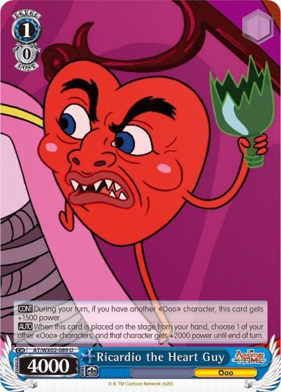 Ricardio the Heart Guy AT/WX02-089 U