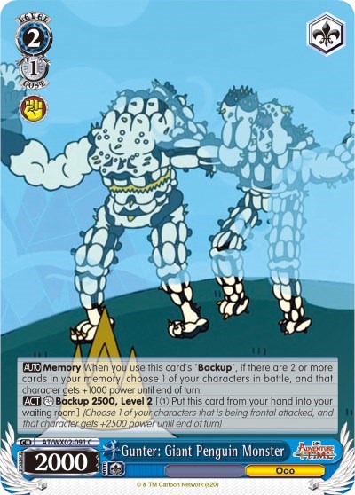 Gunter: Giant Penguin Monster AT/WX02-091 C