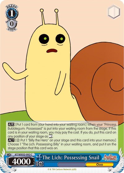The Lich: Possessing Snail AT/WX02-092 C