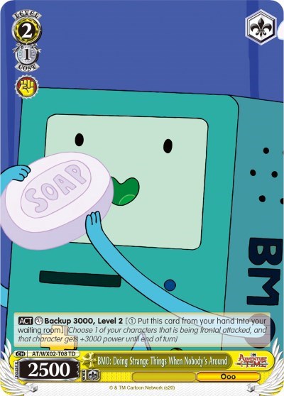 BMO: Doing Strange Things When Nobody's Around AT/WX02-T08 TD