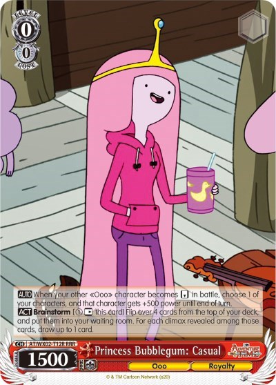 Princess Bubblegum: Casual AT/WX02-T12R RRR