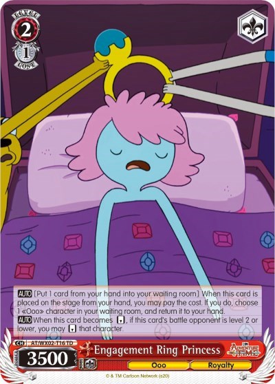 Engagement Ring Princess AT/WX02-T16 TD