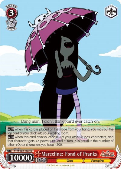 Marceline: Fond of Pranks AT/WX02-T18 TD