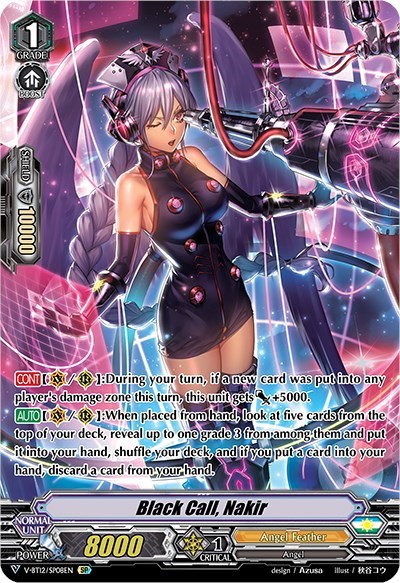 Black Call, Nakir [V Format] V-BT12/SP08EN