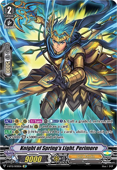 Knight of Spring's Light, Perimore [V Format] V-BT12/SP20EN