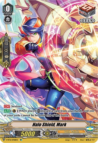 Halo Shield, Mark [V Format] V-BT12/SP28EN