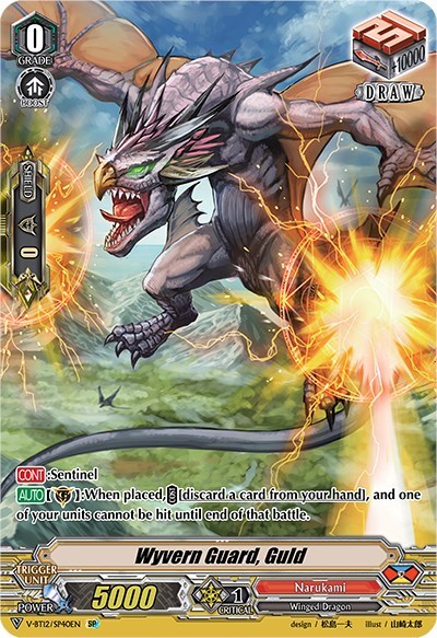 Wyvern Guard, Guld [V Format] V-BT12/SP40EN