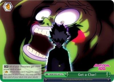 Get a Clue! MOB/SX02-047 CC