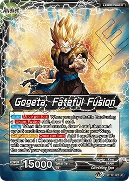 Son Goku & Vegeta // Gogeta, Fateful Fusion BT12-122