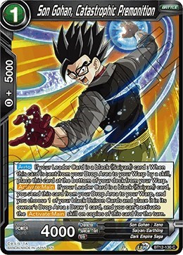 Son Gohan, Catastrophic Premonition BT12-130