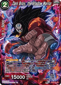 Dark Broly, the Shadow Warrior EX16-04