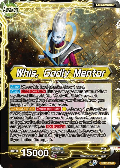 Whis // Whis, Godly Mentor BT12-085