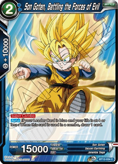 Son Goten, Battling the Forces of Evil BT12-034