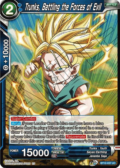 Trunks, Battling the Forces of Evil BT12-037