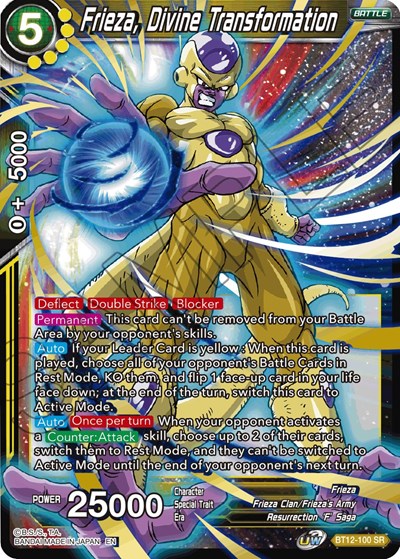 Frieza, Divine Transformation BT12-100