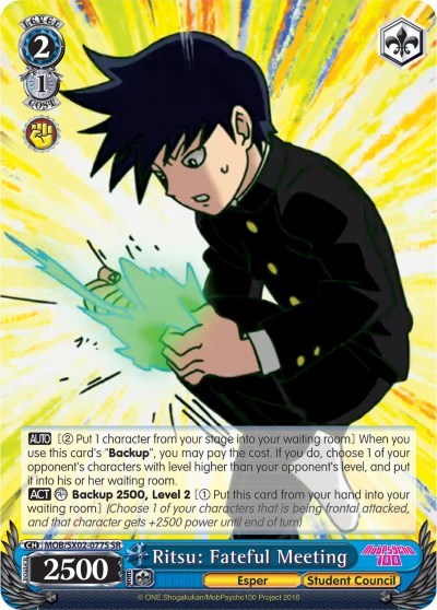 Ritsu: Fateful Meeting MOB/SX02-077S SR