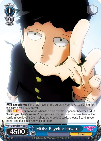 MOB: Psychic Powers MOB/SX02-T16S SR