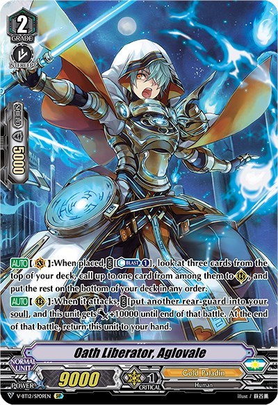 Oath Liberator, Aglovale [V Format] V-BT12/SP09EN