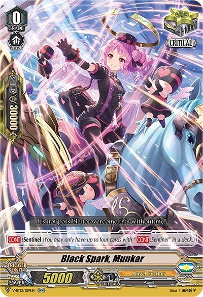 Black Spark, Munkar [V Format] V-BT12/019EN
