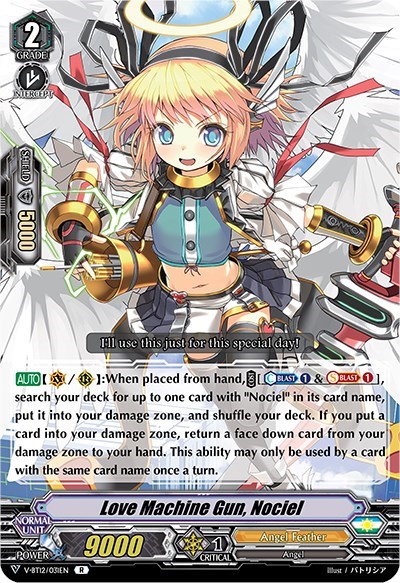 Love Machine Gun, Nociel [V Format] V-BT12/031EN