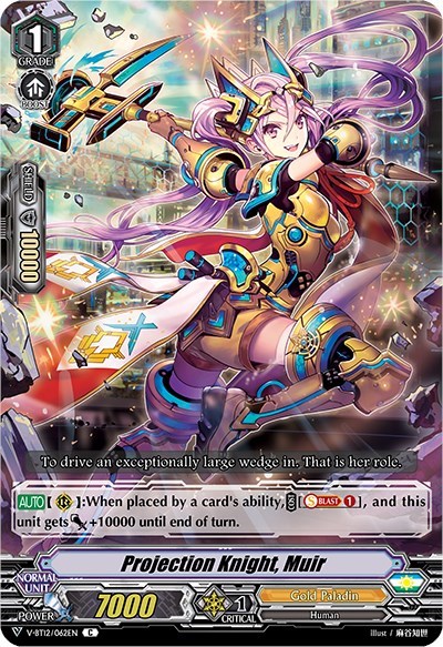 Projection Knight, Muir [V Format] V-BT12/062EN