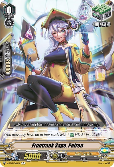 Frontrank Sage, Peiron [V Format] V-BT12/068EN