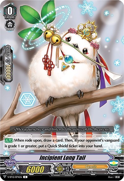 Incipient Long Tail [V Format] V-BT12/074EN