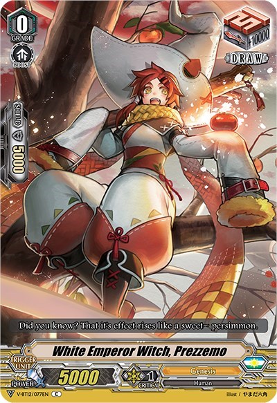 White Emperor Witch, Prezzemo [V Format] V-BT12/077EN