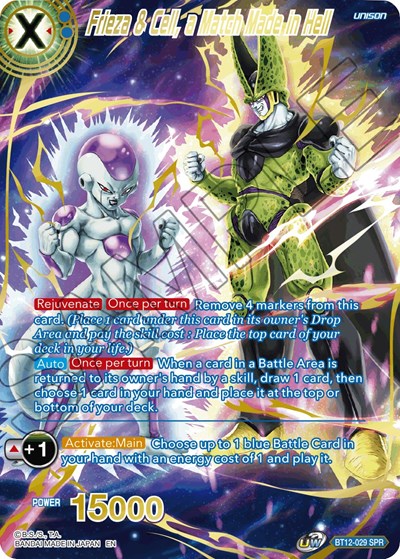 Frieza & Cell, a Match Made in Hell BT12-029