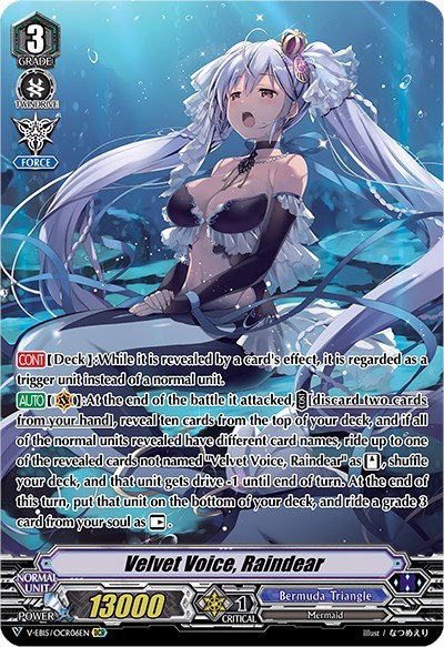 Velvet Voice, Raindear [V Format] V-EB15/OCR06EN