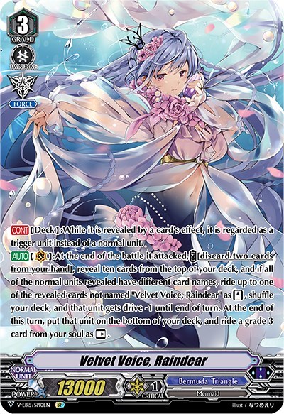 Velvet Voice, Raindear [V Format] V-EB15/SP10EN