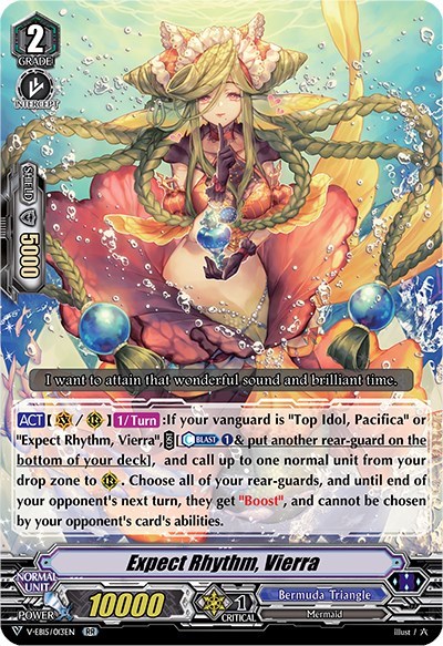 Expect Rhythm, Vierra [V Format] V-EB15/013EN