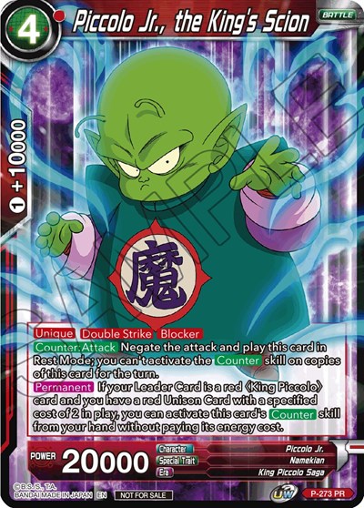 Piccolo Jr., the King's Scion