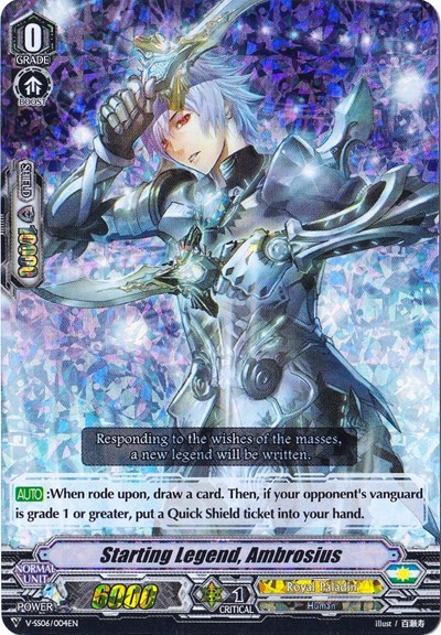 Starting Legend, Ambrosius [V Format] V-SS06/004EN