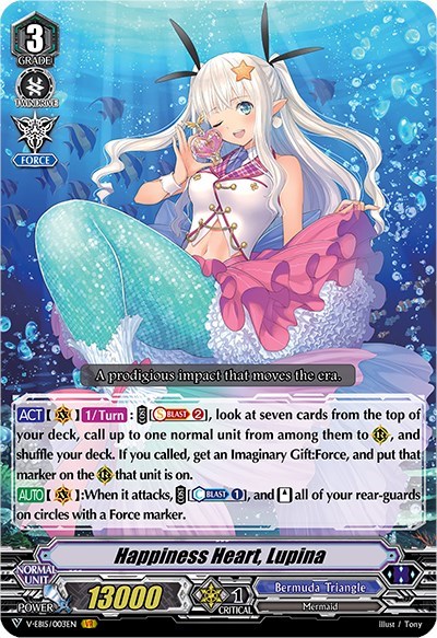 Happiness Heart, Lupina [V Format] V-EB15/003EN
