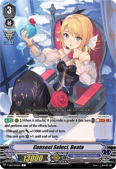 Consent Select, Beata [V Format] V-EB15/034EN