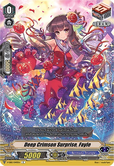 Deep Crimson Surprise, Fayle [V Format] V-EB15/049EN