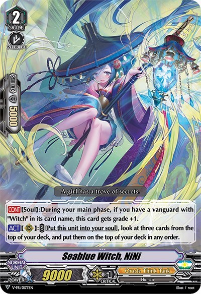 Seablue Witch, NiNi [V Format] V-PR/0177EN