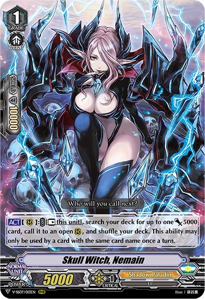 Skull Witch, Nemain [V Format] V-SS07/013EN
