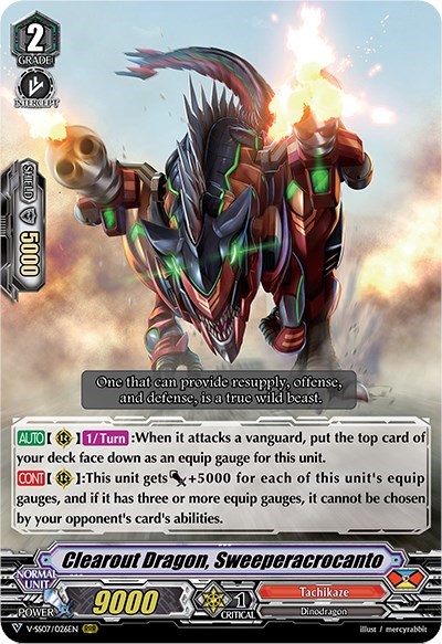Clearout Dragon, Sweeperacrocanto [V Format] V-SS07/026EN