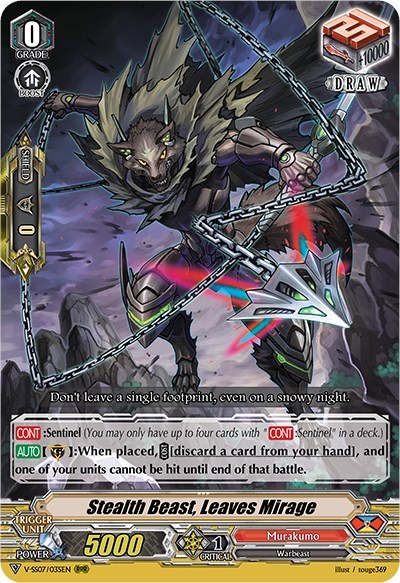 Stealth Beast, Leaves Mirage [V Format] V-SS07/035EN