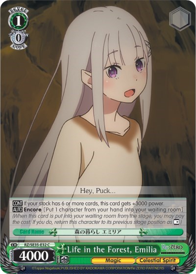 Life in the Forest, Emilia 